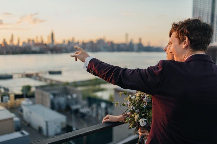 A Rooftop Escape for Unforgettable Nuptials: